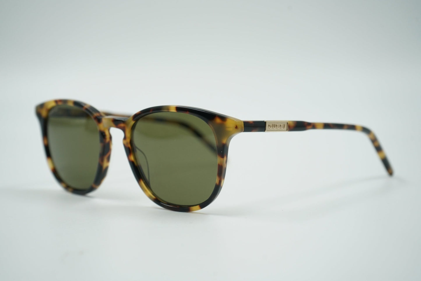 Gucci Havana/Green Sunglasses - Gucci - SecondPlace