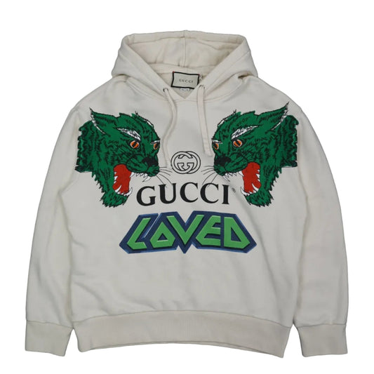 Gucci Loved Dragon Beige Hoodie - Gucci - SecondPlace