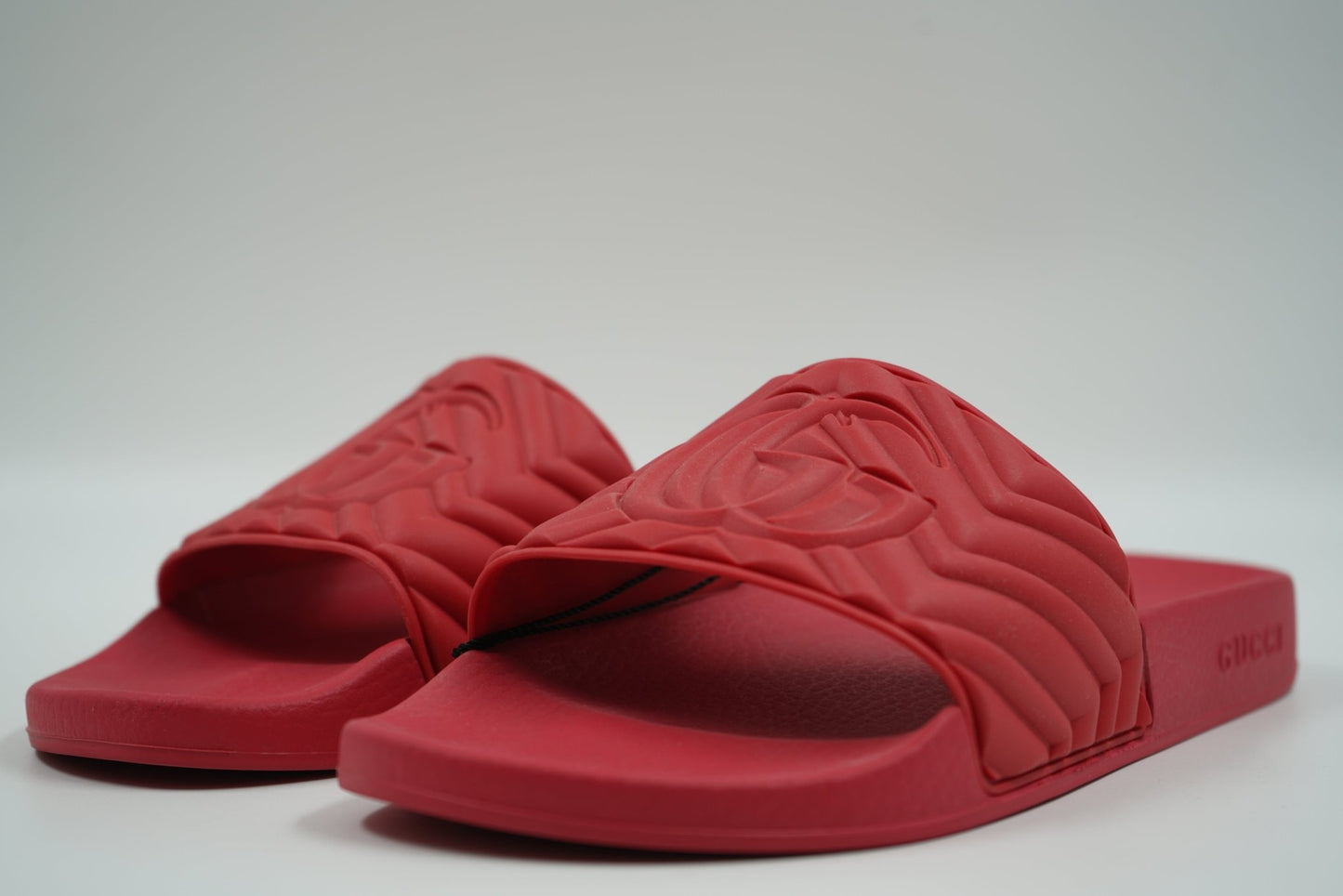 Gucci Red Slides - Gucci - SecondPlace