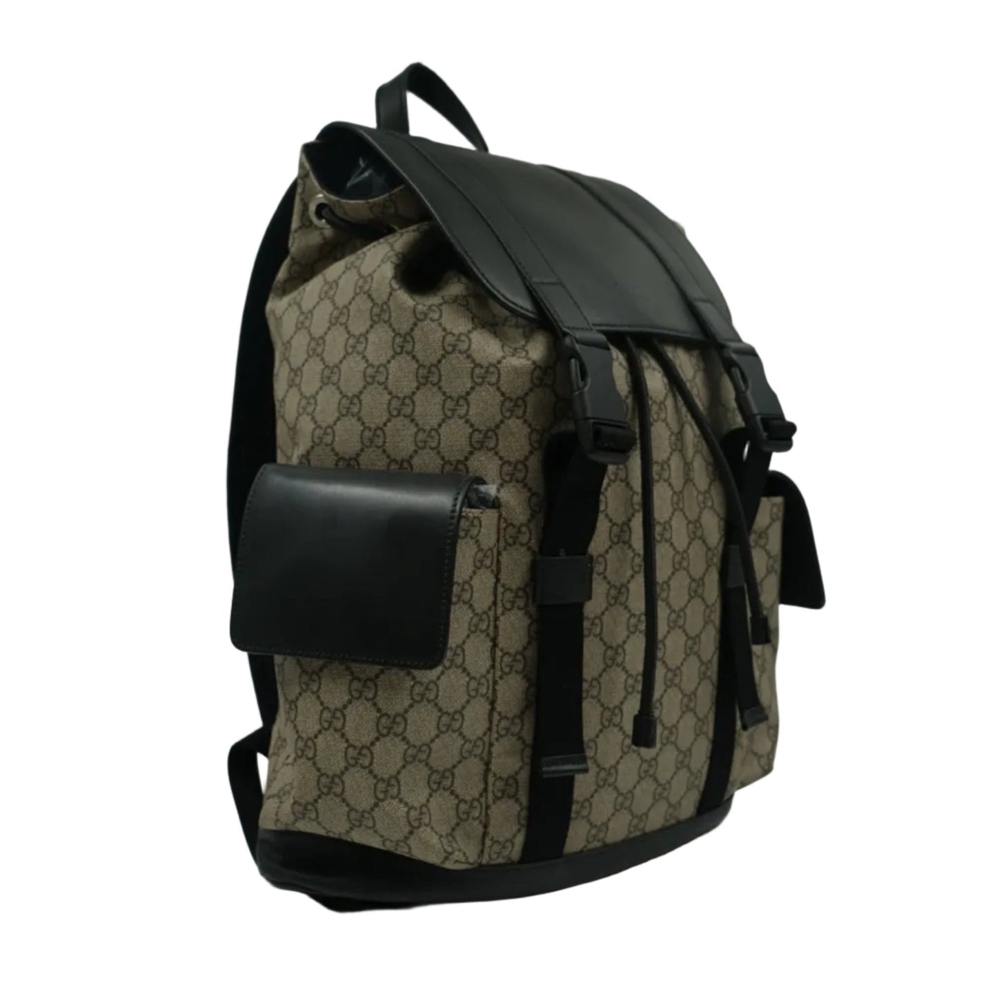 Gucci Soft GG Supreme Monogram Beige Backpack - Gucci - SecondPlace