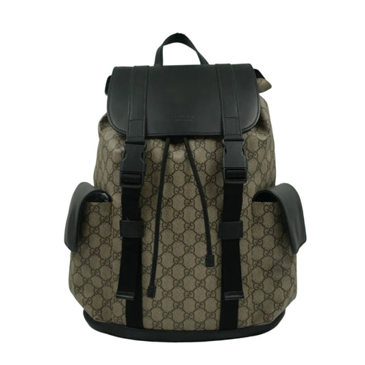 Gucci Soft GG Supreme Monogram Beige Backpack - Gucci - SecondPlace