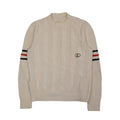 Gucci Tennis Logo Beige Knitwear Polo