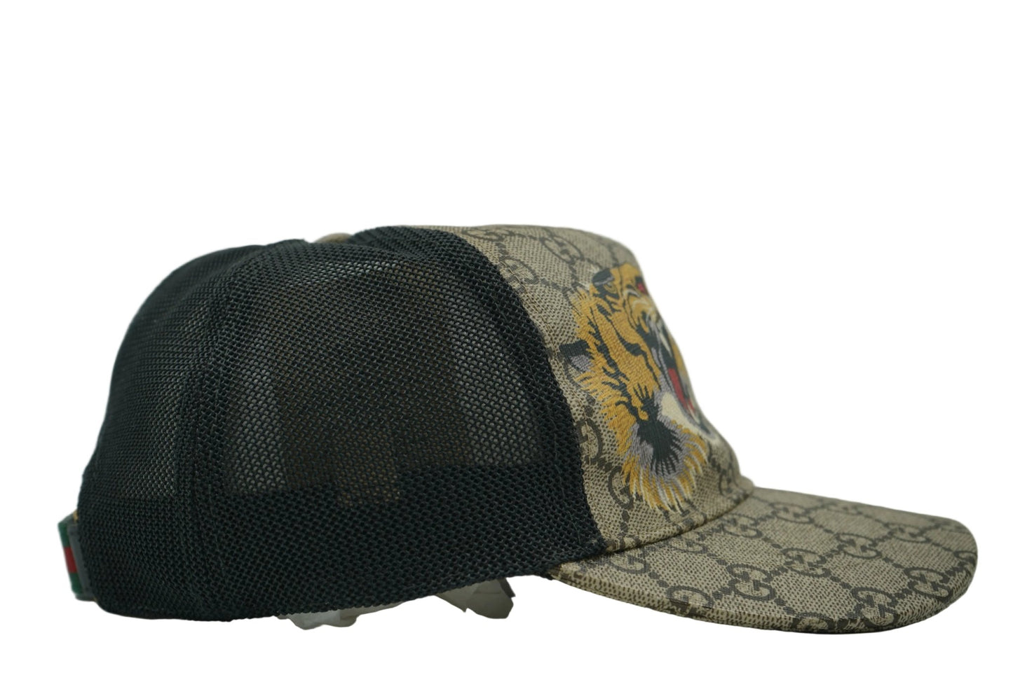 Gucci Tiger Beige GG Logo Cap - Gucci - SecondPlace