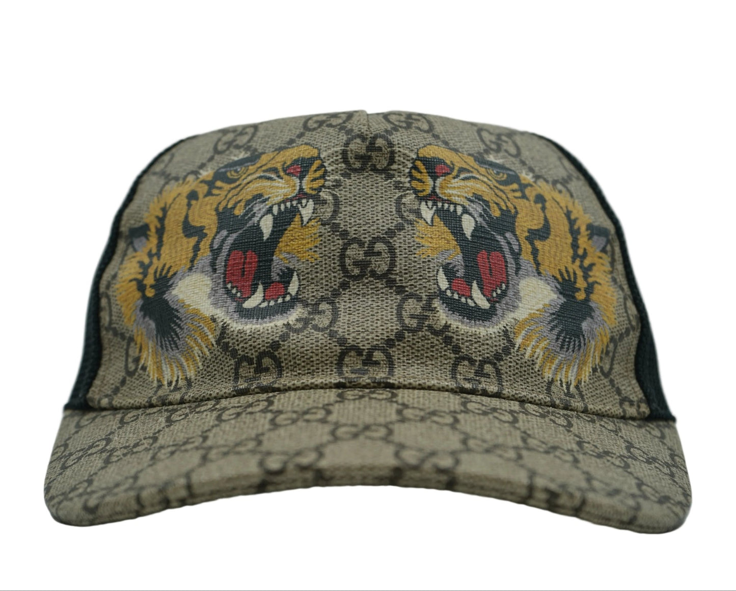 Gucci Tiger Beige GG Logo Cap - Gucci - SecondPlace