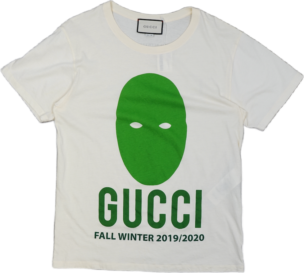 Gucci Green Mask 2019 Beige T-Shirt