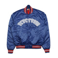 Ice Cream Dropped Cone Satin Blue Bomber Jacket