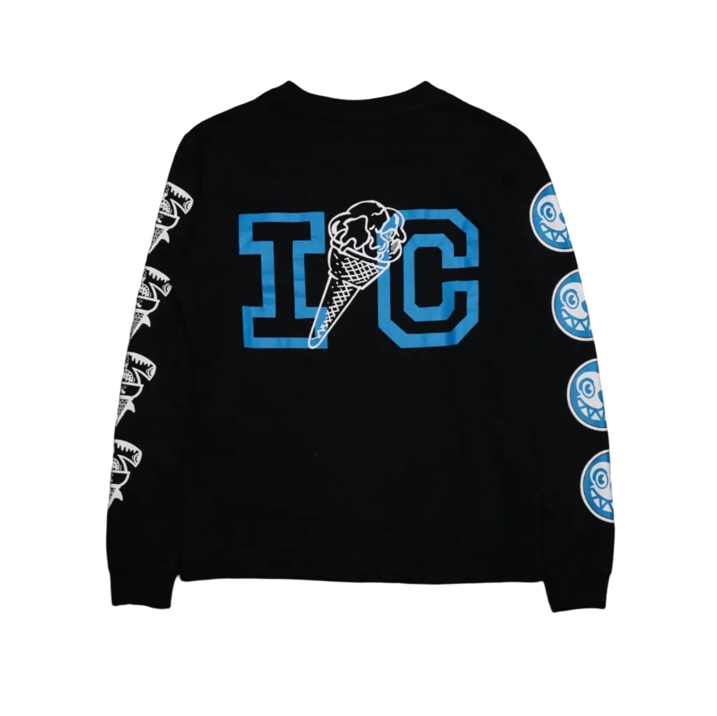 Ice Cream Team Ice Cream Black Longsleeve - Ice Cream - SecondPlace