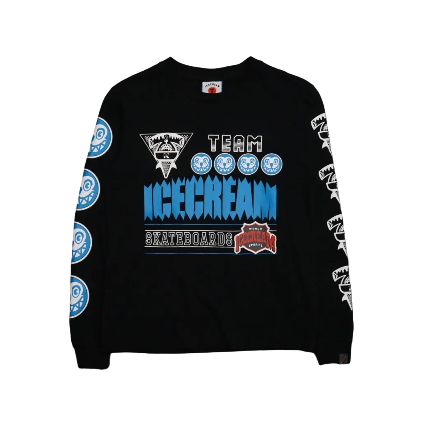 Ice Cream Team Ice Cream Black Longsleeve - Ice Cream - SecondPlace