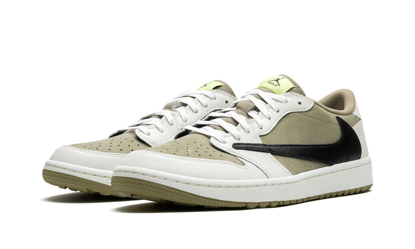 Travis Scott x Air Jordan 1 Low Golf Neutral Olive