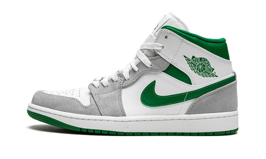 Air Jordan 1 Mid SE Grey Pine Green