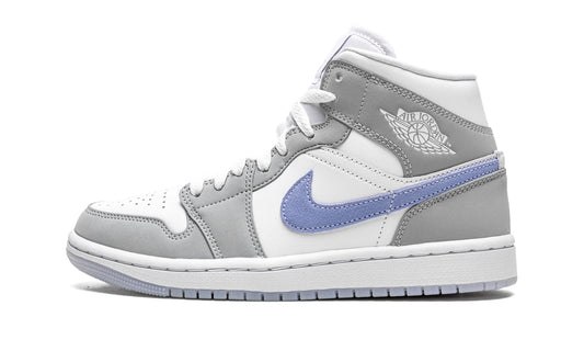 Air Jordan 1 Mid Wolf Grey Aluminum