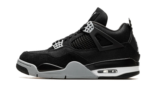 Air Jordan 4 Retro SE Black Canvas