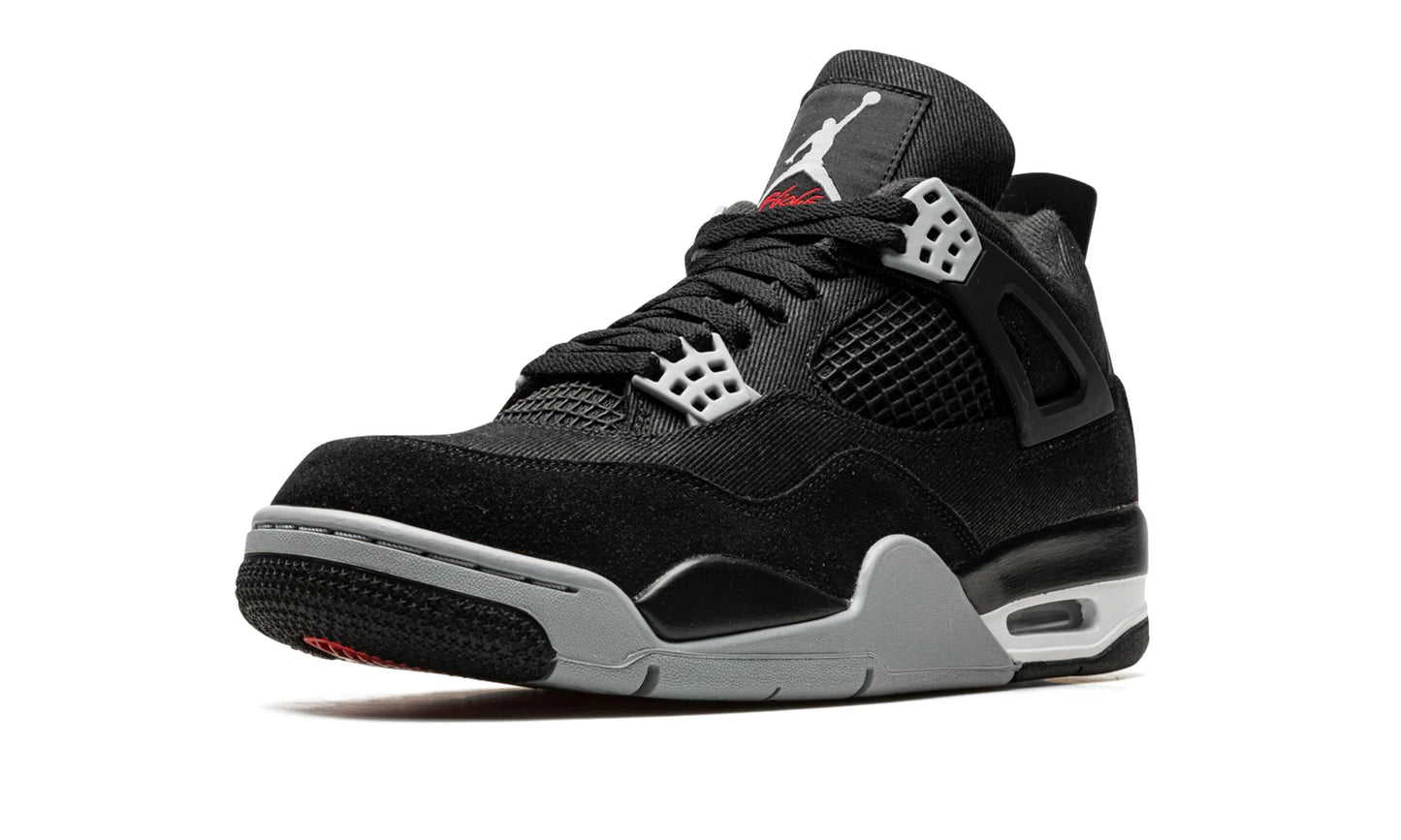 Air Jordan 4 Retro SE Black Canvas