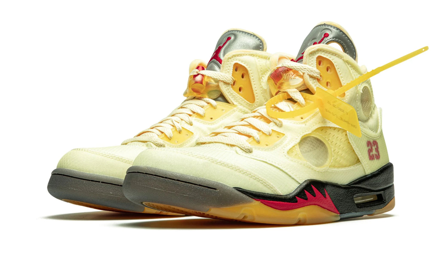 Off-White x Air Jordan 5 SP Sail