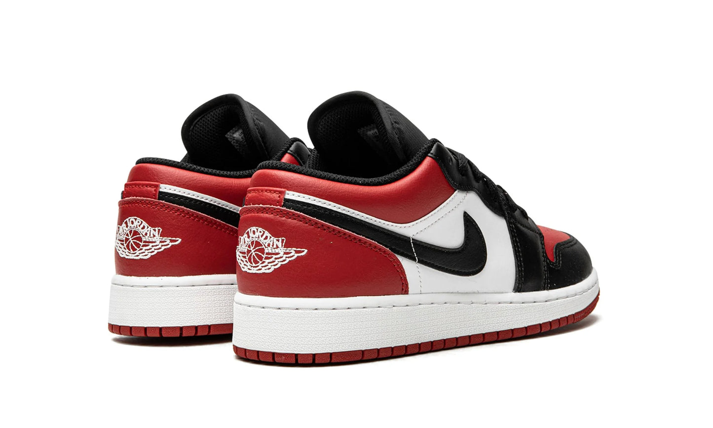 Air Jordan 1 Low GS Bred Toe