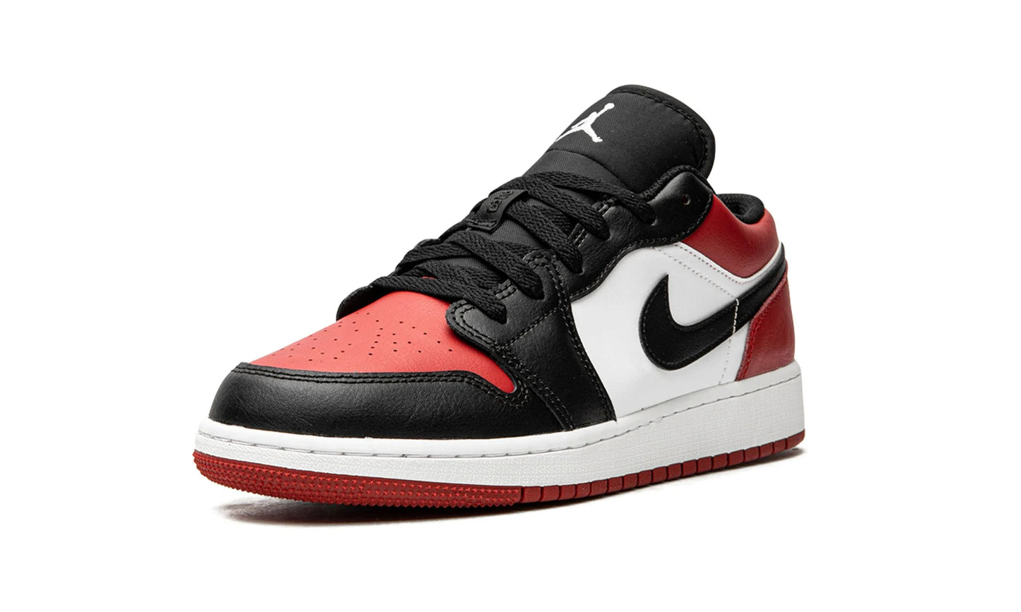 Air Jordan 1 Low GS Bred Toe