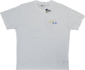Kaws x Uniqlo Blue Figure White T-Shirt