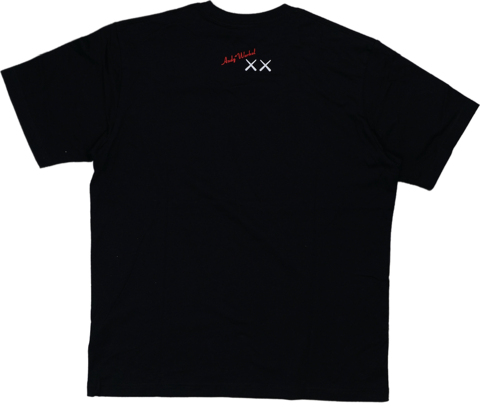 Kaws x Uniqlo White Figures Black T-Shirt