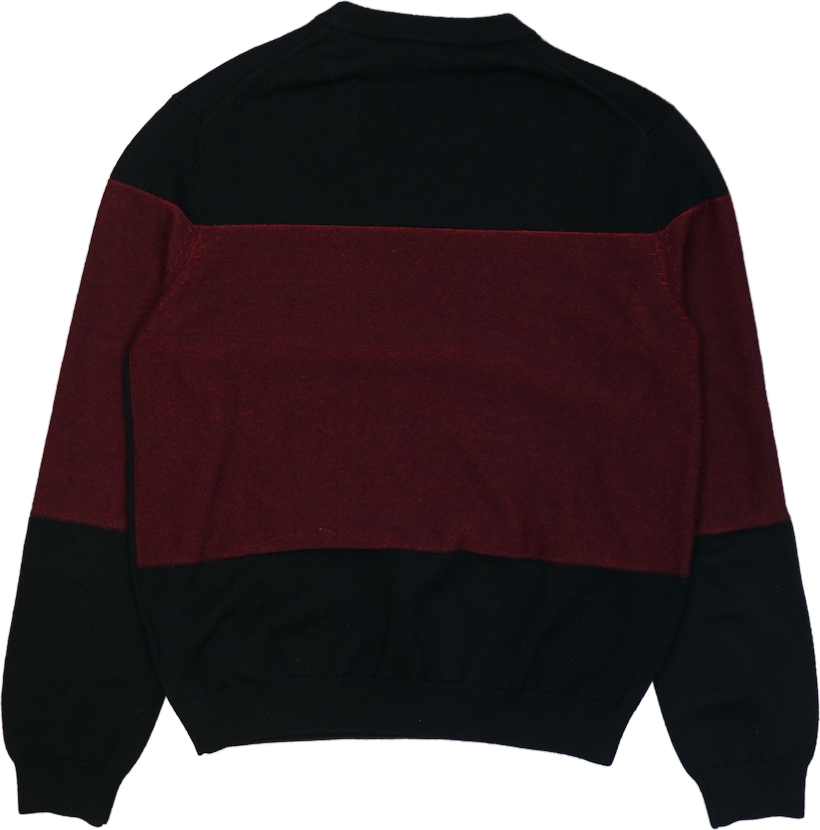 Kenzo Black/Red/Blue Knitted Crewneck