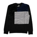 La Vichy Metallic Tri Colour Crewneck