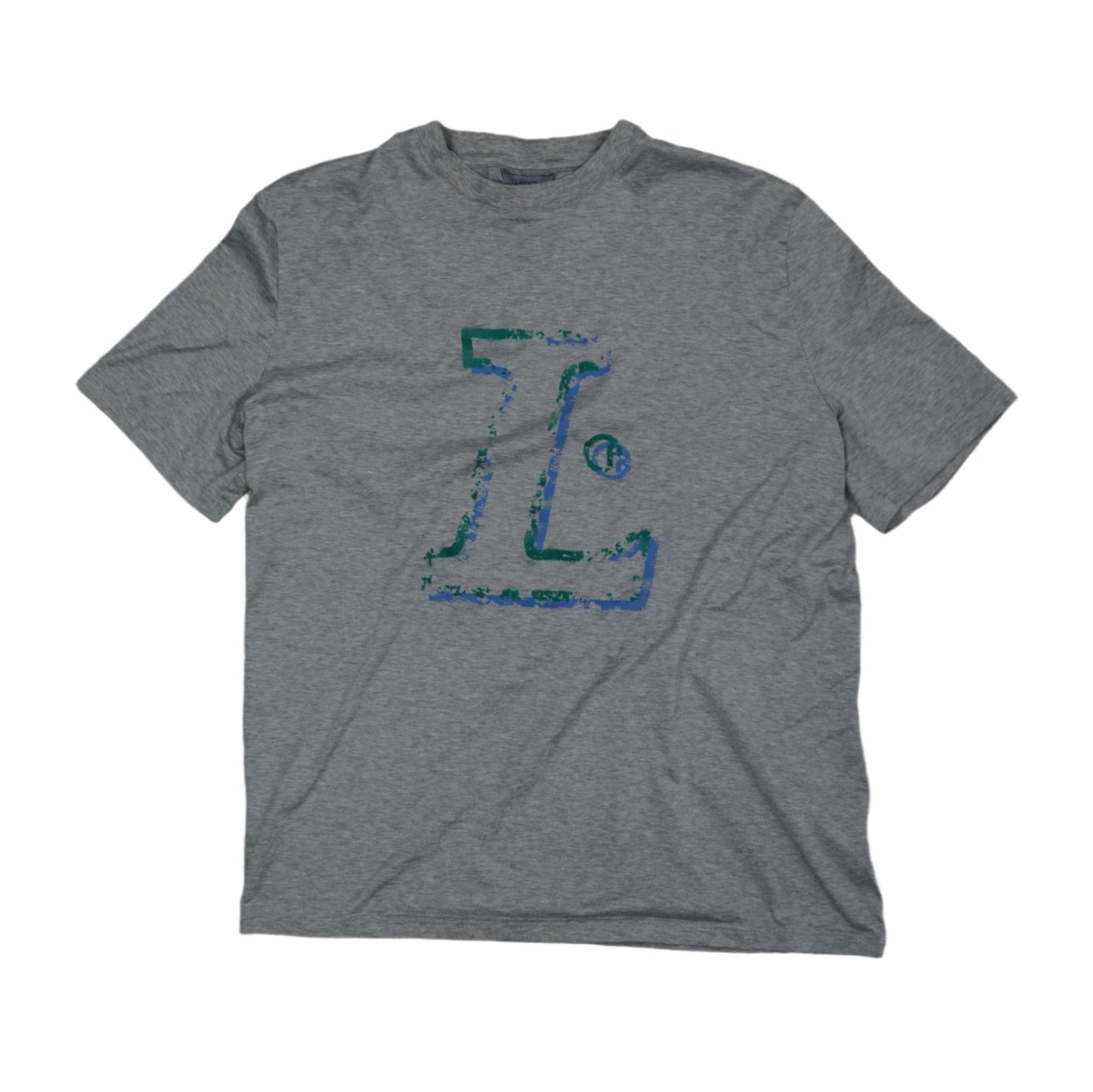 Lanvin Big Logo Grey T-Shirt - Lanvin - SecondPlace