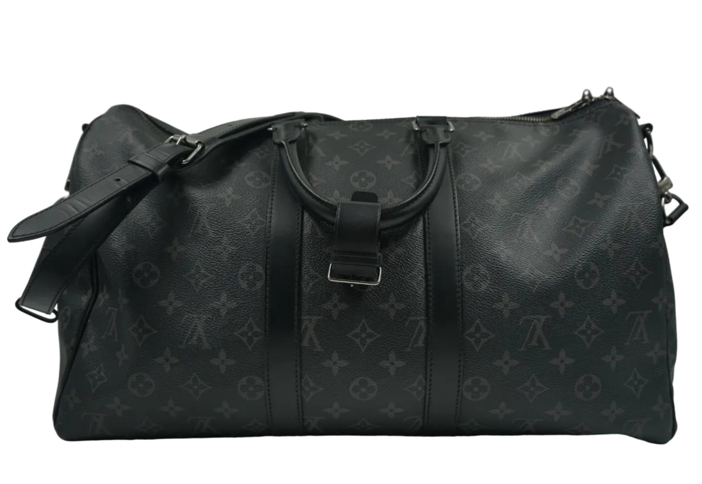 Louis Vuitton 45L Black Monogram Logo Keepall - Louis Vuitton - SecondPlace