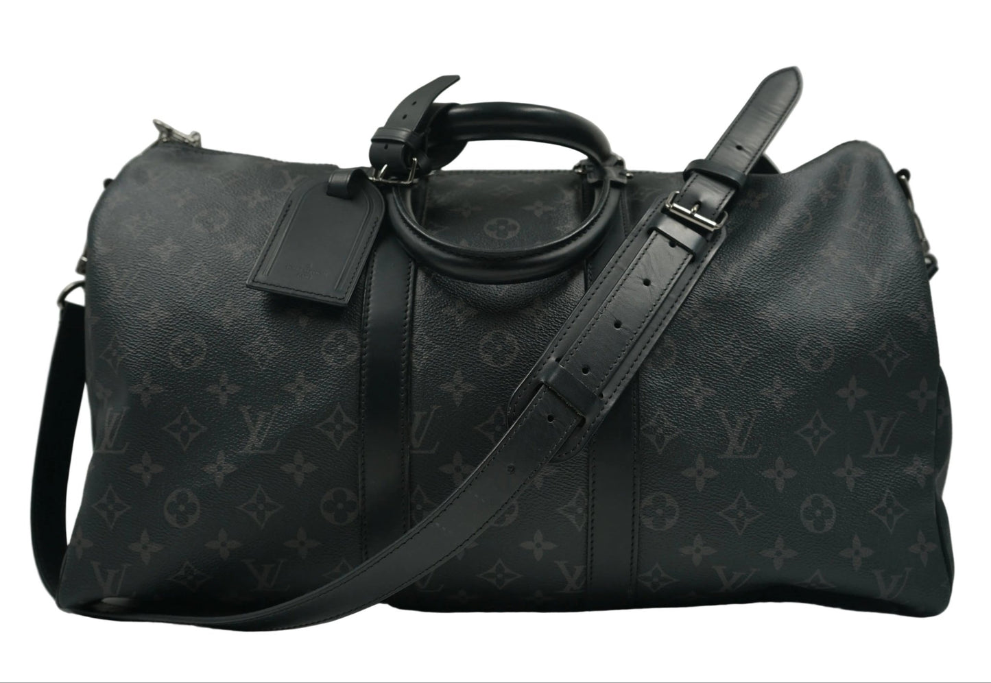 Louis Vuitton 45L Black Monogram Logo Keepall - Louis Vuitton - SecondPlace