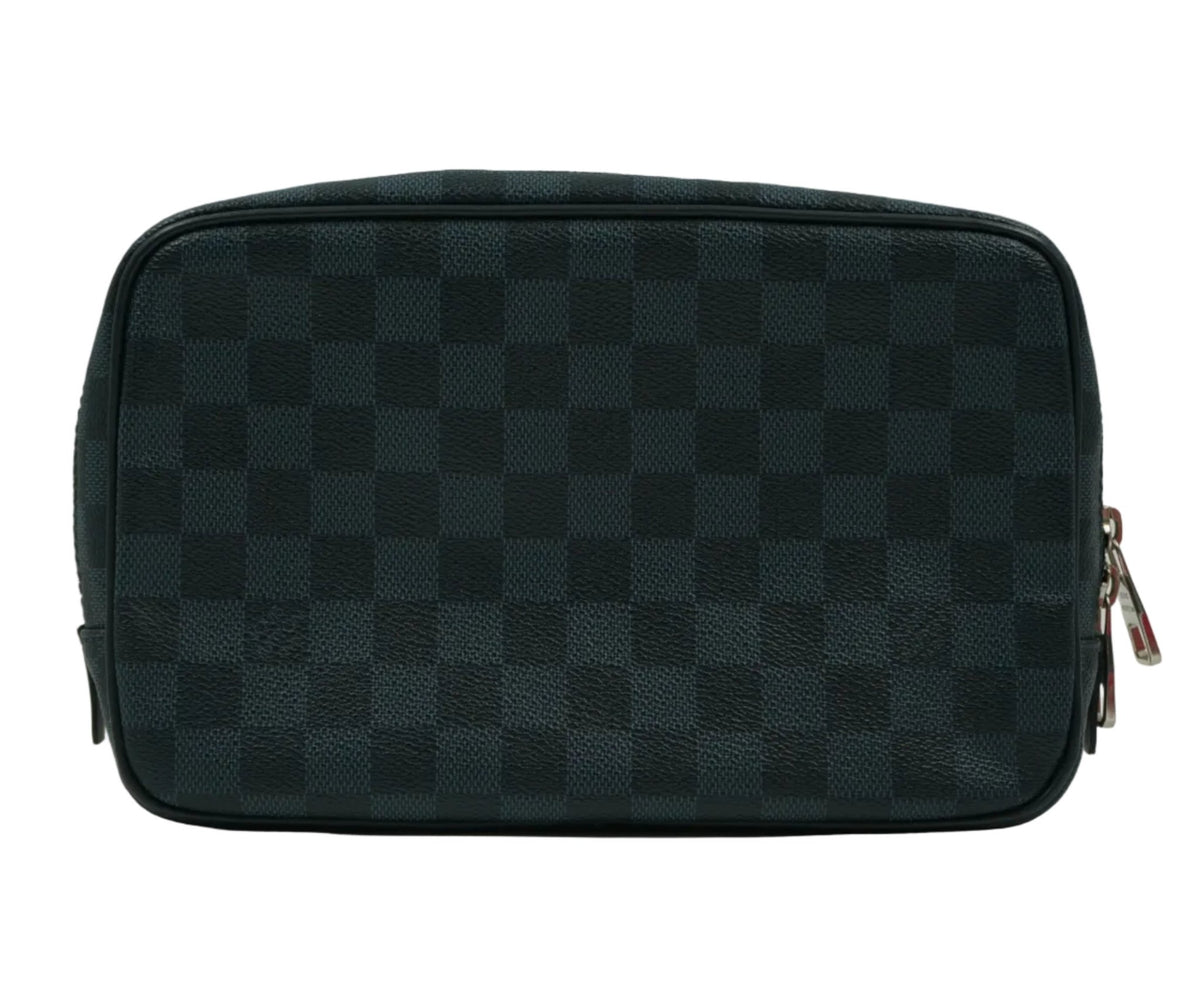 Louis Vuitton Navy Blue Toiletry Damier Graphite - Louis Vuitton - SecondPlace