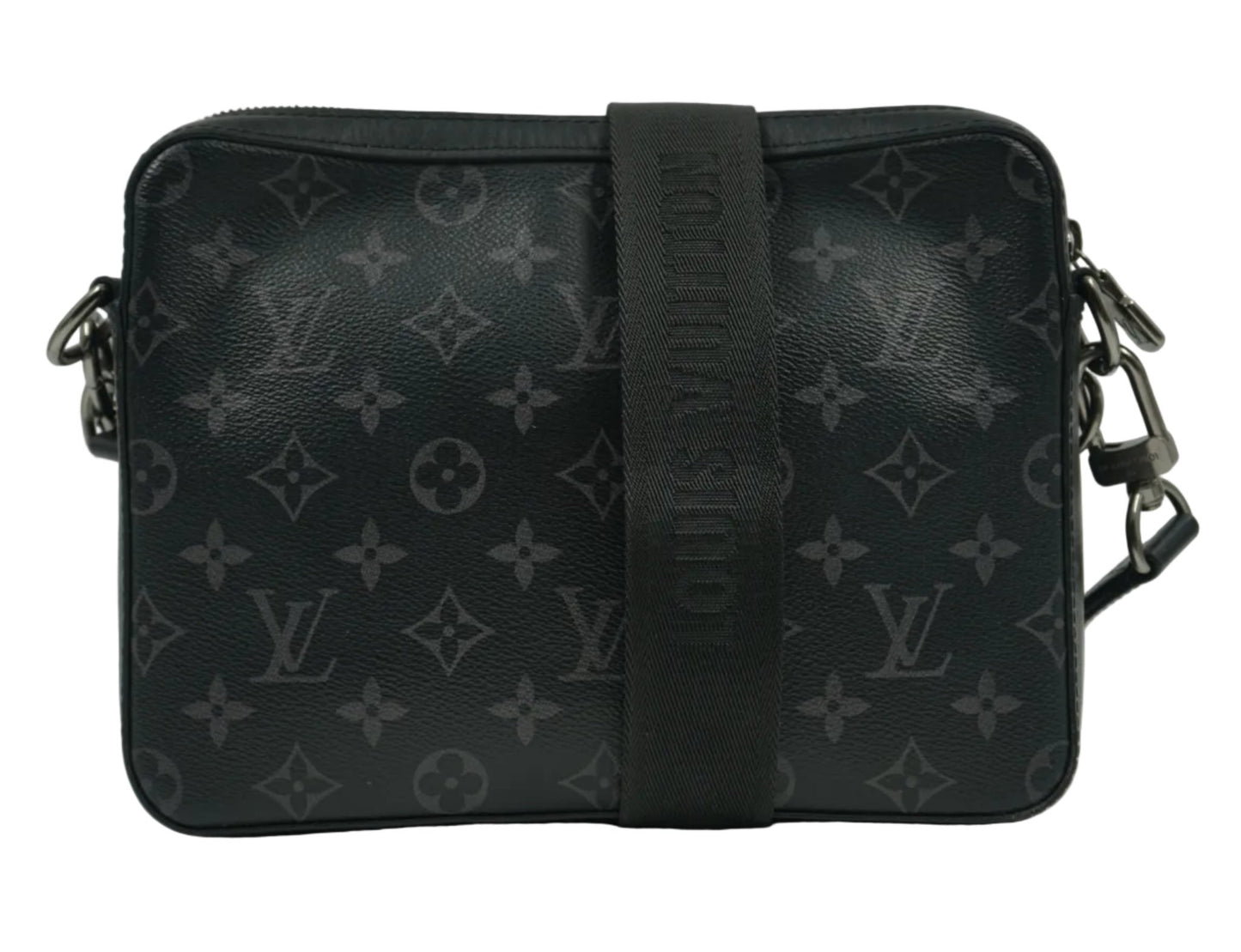 Louis Vuitton Trio Monogram Eclipse Messenger Grey/Black Bag - Louis Vuitton - SecondPlace