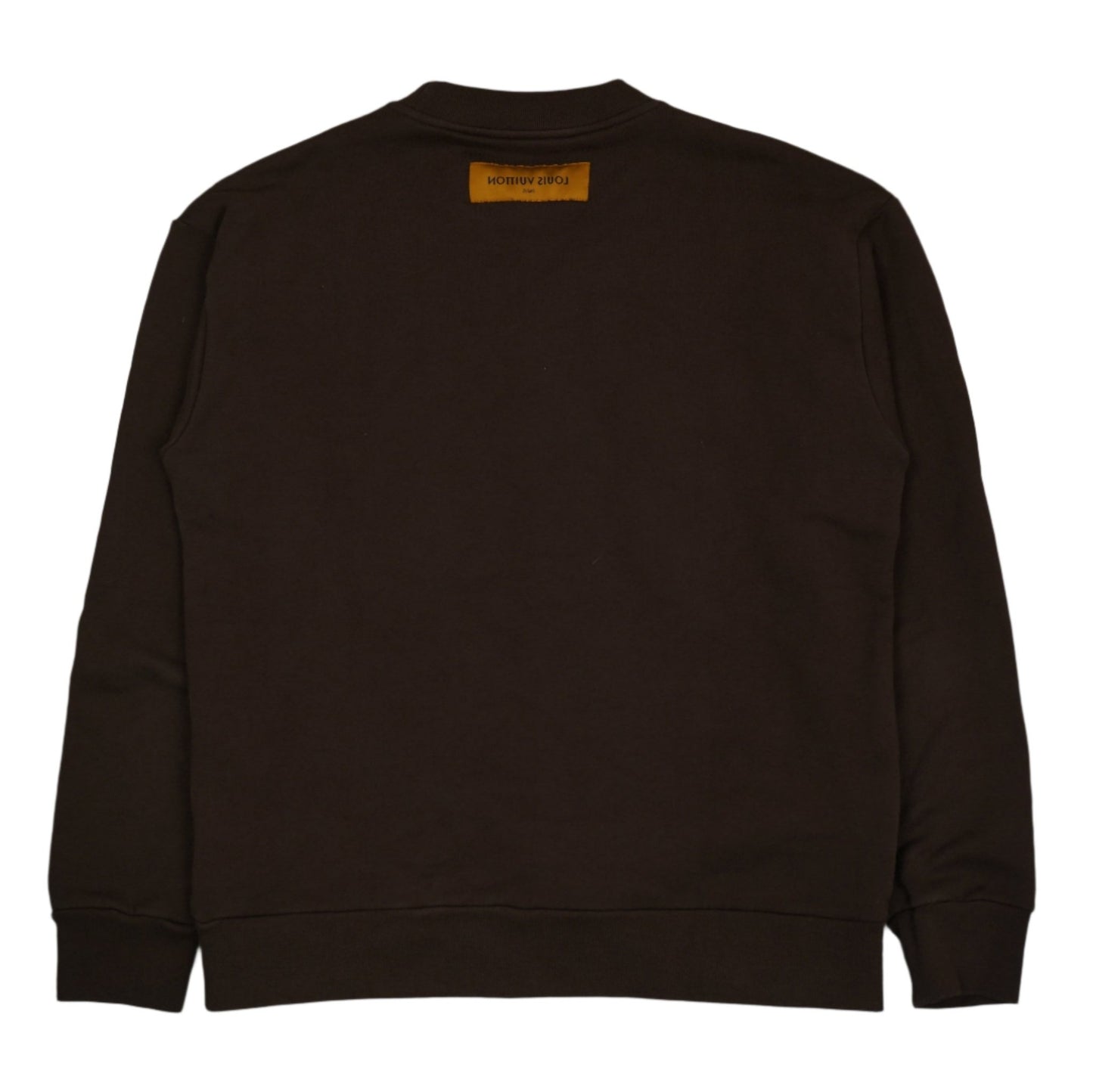 Louis Vuitton Virgil Abloh Brown Sweatshirt - Louis Vuitton - SecondPlace
