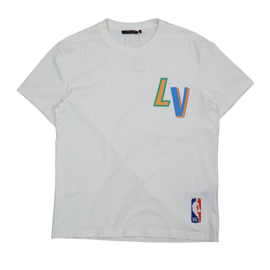 Louis Vuitton x NBA White T-Shirt - Louis Vuitton - SecondPlace