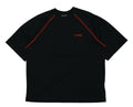 Marcelo Burlon Baseball Stitching County Logo Black T-Shirt