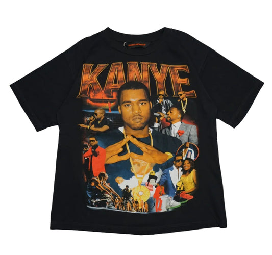 Marino Morwood Kanye West Black T-Shirt - Marino Morwood - SecondPlace