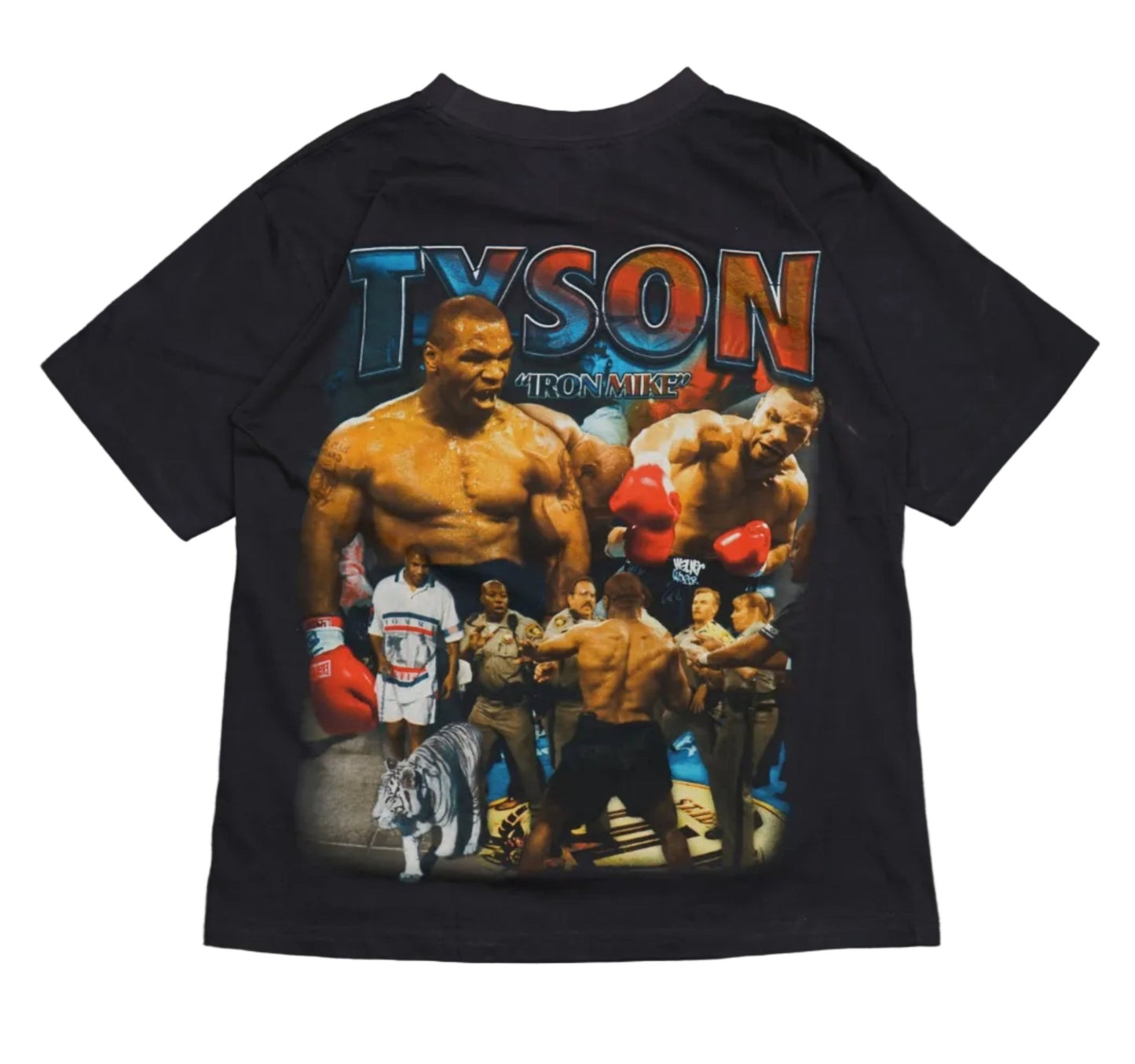 Marino Morwood Mike Tyson Black T-Shirt - Marino Morwood - SecondPlace