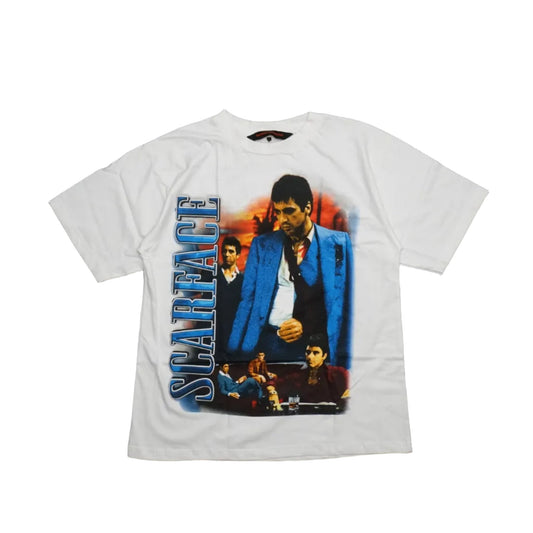 Marino Morwood Scarface White T-Shirt - Marino Morwood - SecondPlace