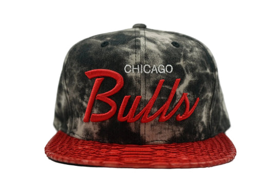 Mitchell And Ness Chicago Bulls Snake Print Cap - Mitchell And Ness - SecondPlace
