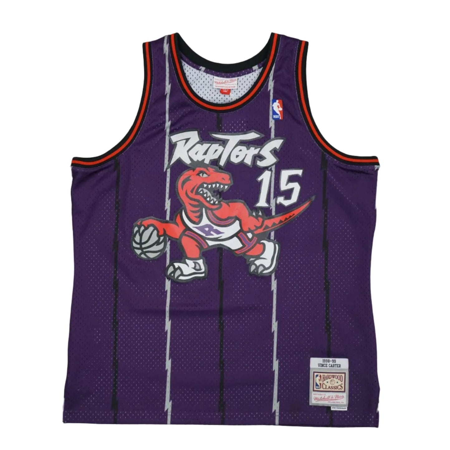 Mitchell And Ness Raptors Purple Jersey - Mitchell And Ness - SecondPlace