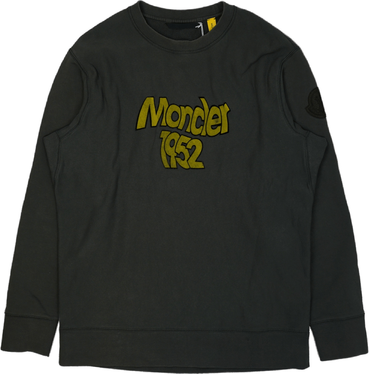 Moncler 1952 Genius Logo Grey Crewneck - Moncler - SecondPlace