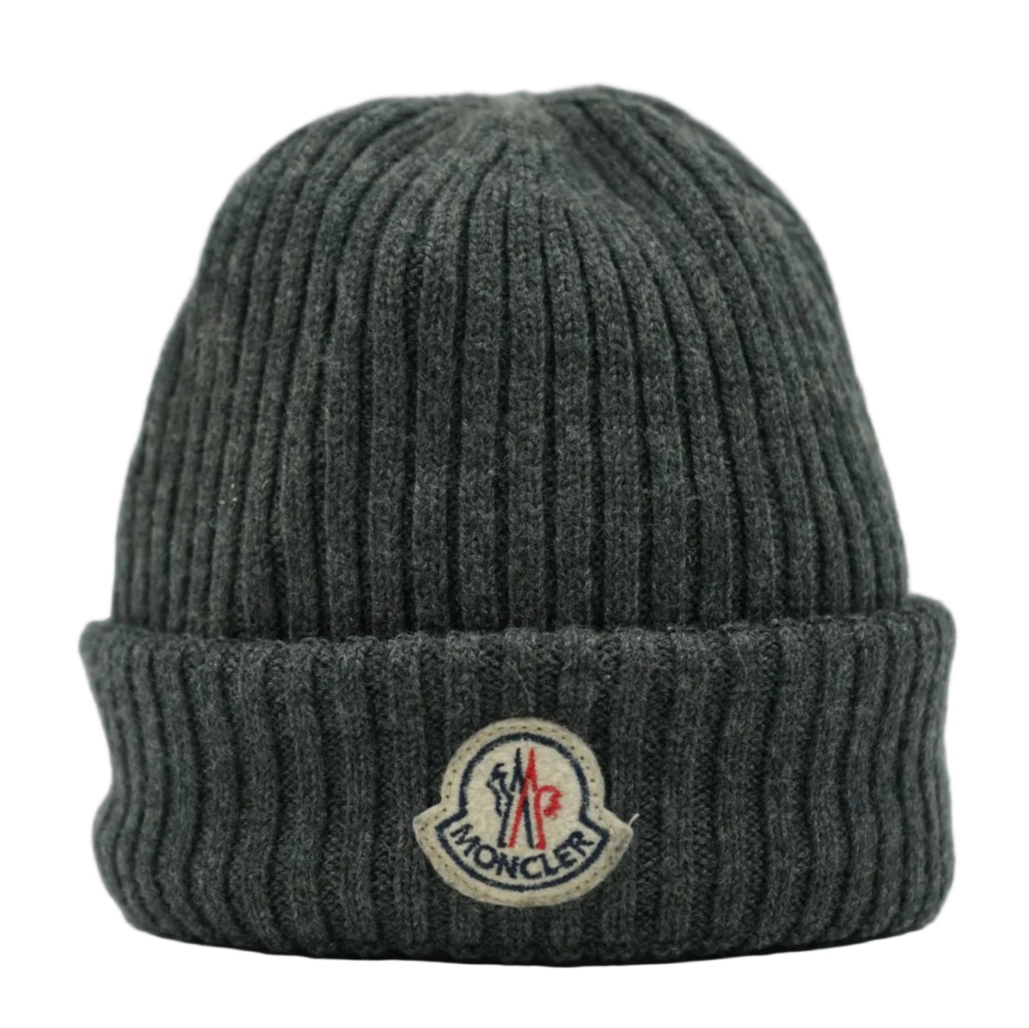 Moncler Berretto Grey Beanie - Moncler - SecondPlace