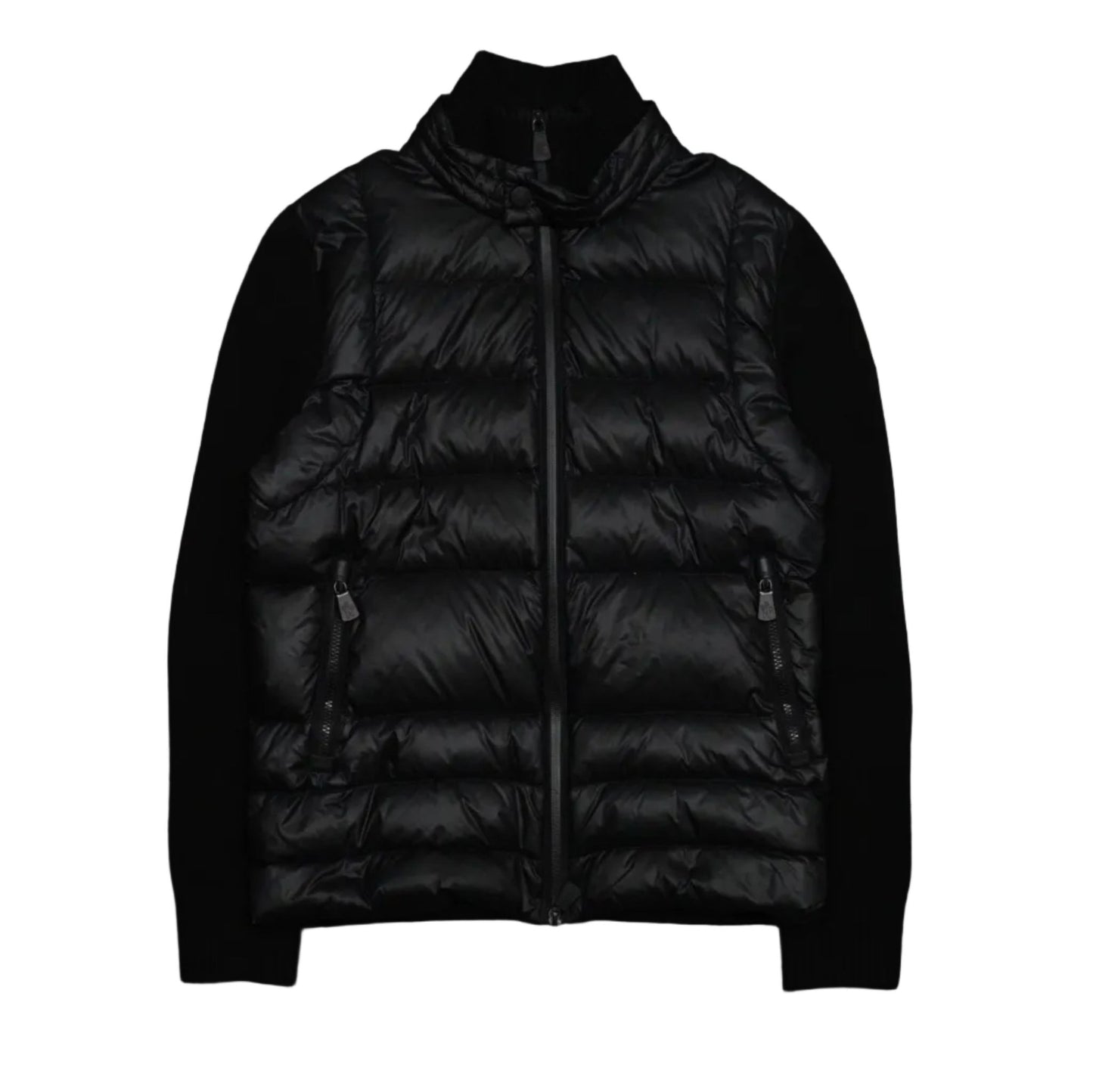 Moncler Grenoble Logo Maglione Tricot Black Cardigan - Moncler - SecondPlace