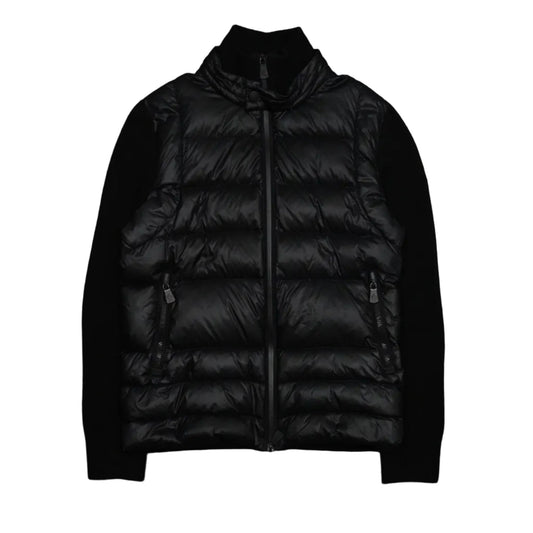 Moncler Grenoble Logo Maglione Tricot Black Cardigan - Moncler - SecondPlace