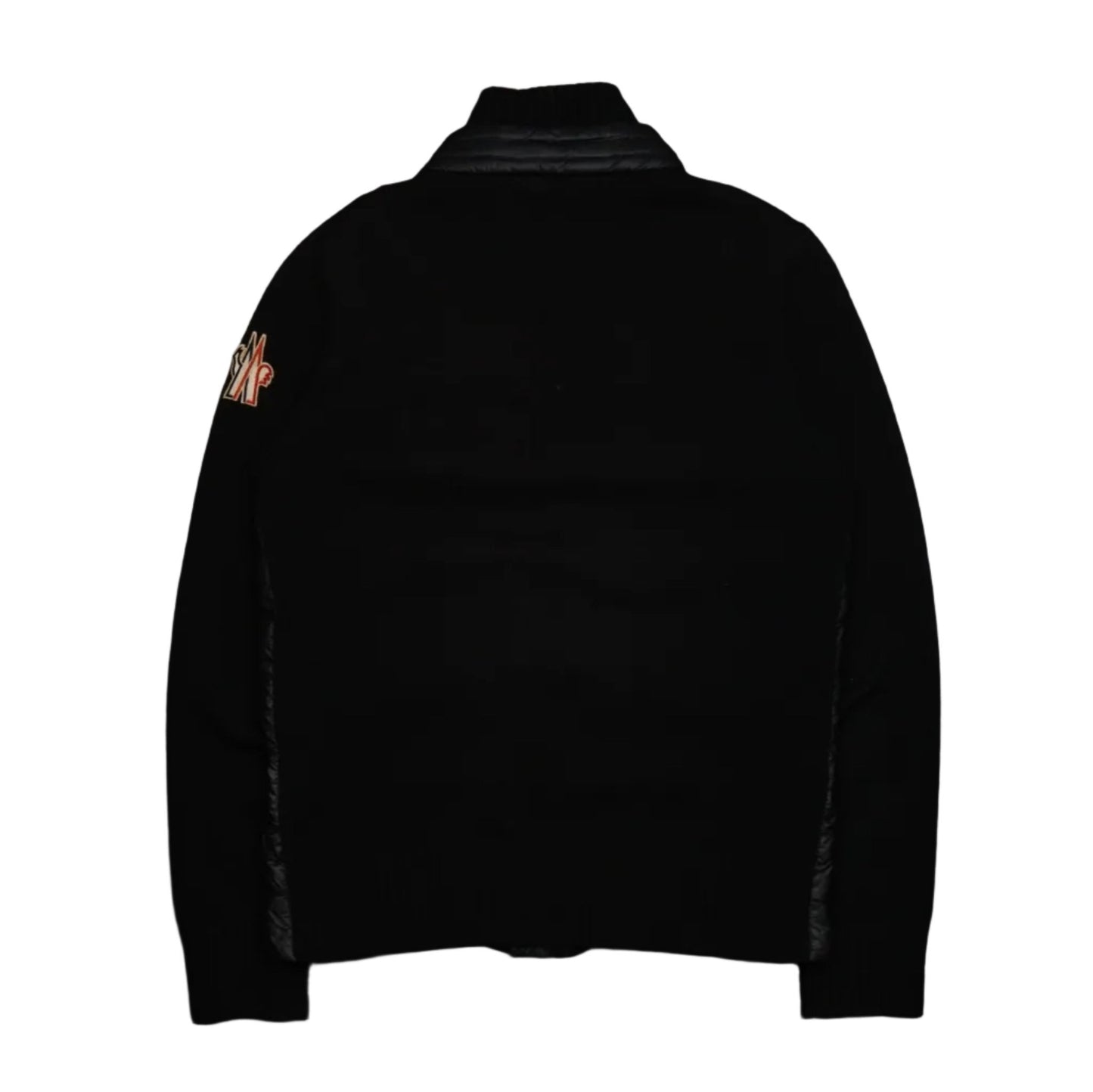 Moncler Grenoble Logo Maglione Tricot Black Cardigan - Moncler - SecondPlace
