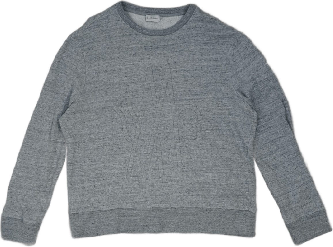 Moncler Grey/Grey Crewneck - Moncler - SecondPlace