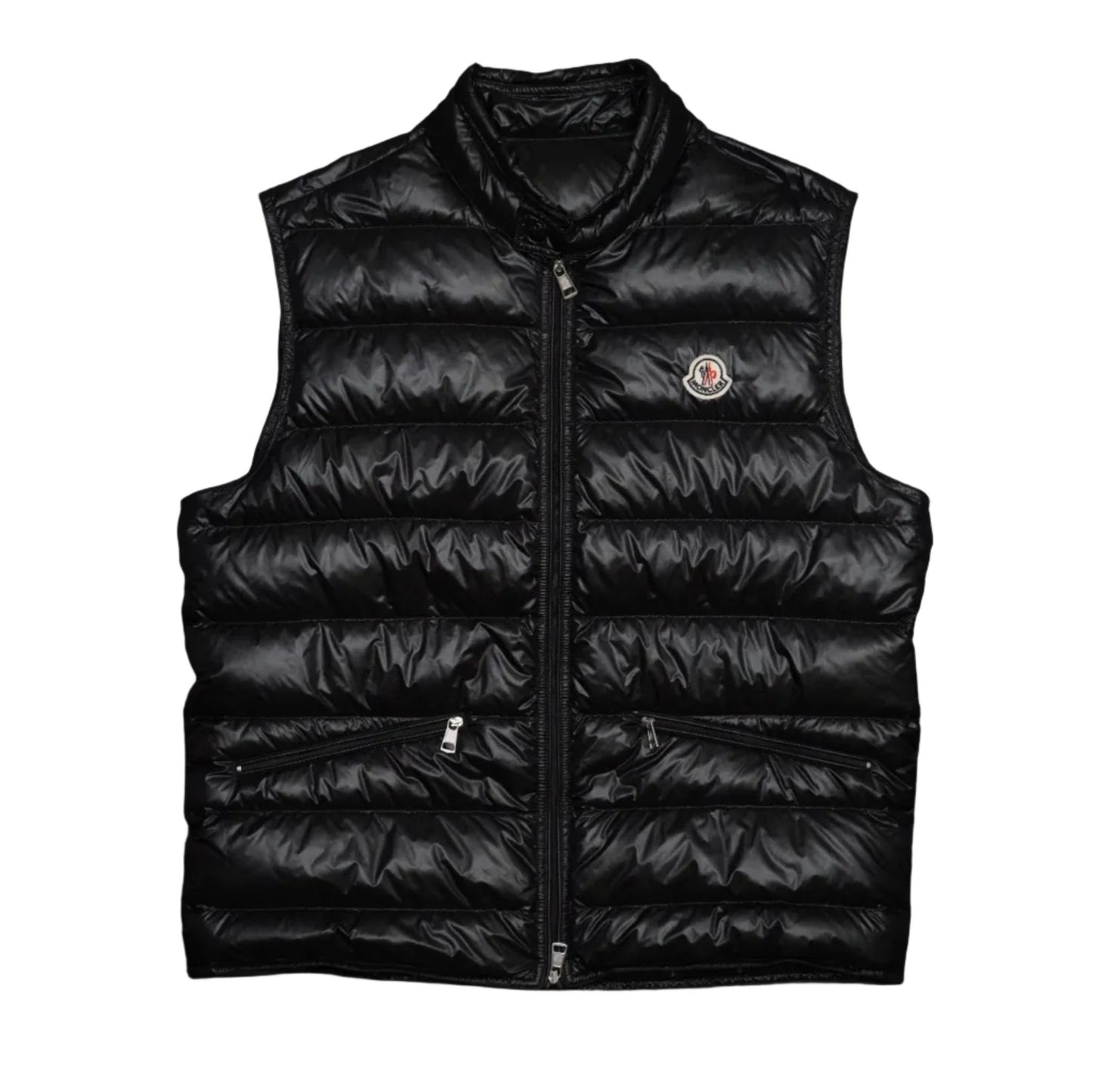 Moncler Gui Black Vest - Moncler - SecondPlace