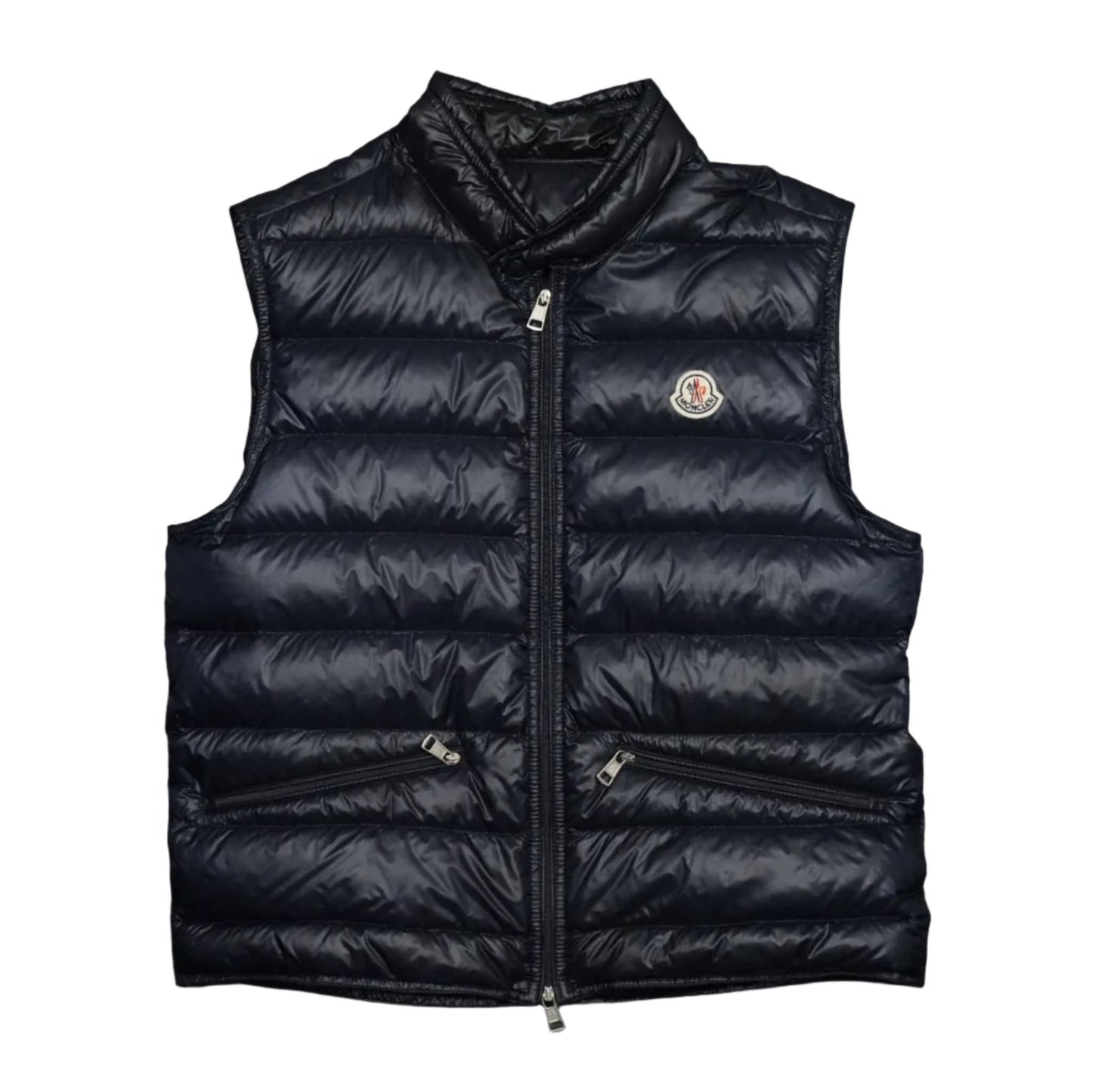 Moncler Gui Navy Blue Vest - Moncler - SecondPlace