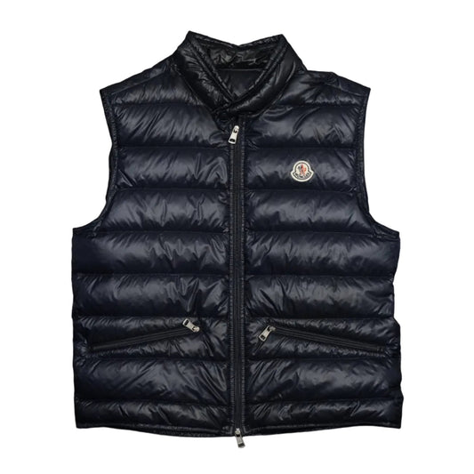 Moncler Gui Navy Blue Vest - Moncler - SecondPlace