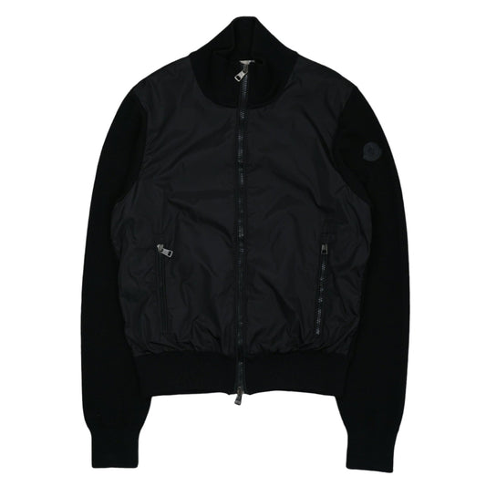Moncler Maglione Tricot Black Lable Black Cardigan - Moncler - SecondPlace