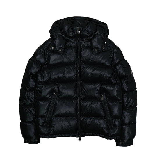 Moncler Maya Giubbotto Black Jacket - Moncler - SecondPlace