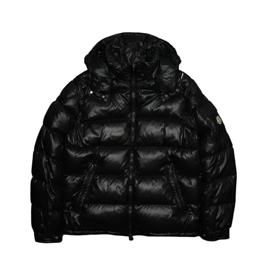 Moncler Maya Giubbotto Black Jacket - Moncler - SecondPlace