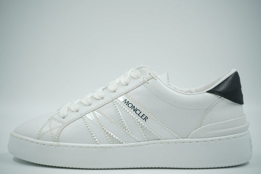 Moncler Monaco White Low Top Sneakers - Moncler - SecondPlace